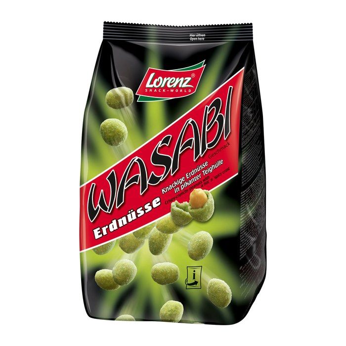 Lorenz WASABI Erdnüsse 1,0 kg, 1 St.