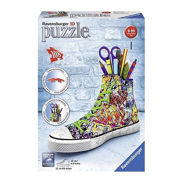 Ravensburger Sneaker Graffiti 3D-Puzzle, 108 Teile