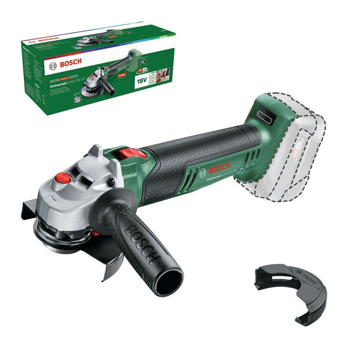 BOSCH Home & Garden UniversalGrind 18V-75 Akku-Winkelschleifer 18,0 V, ohne Akku