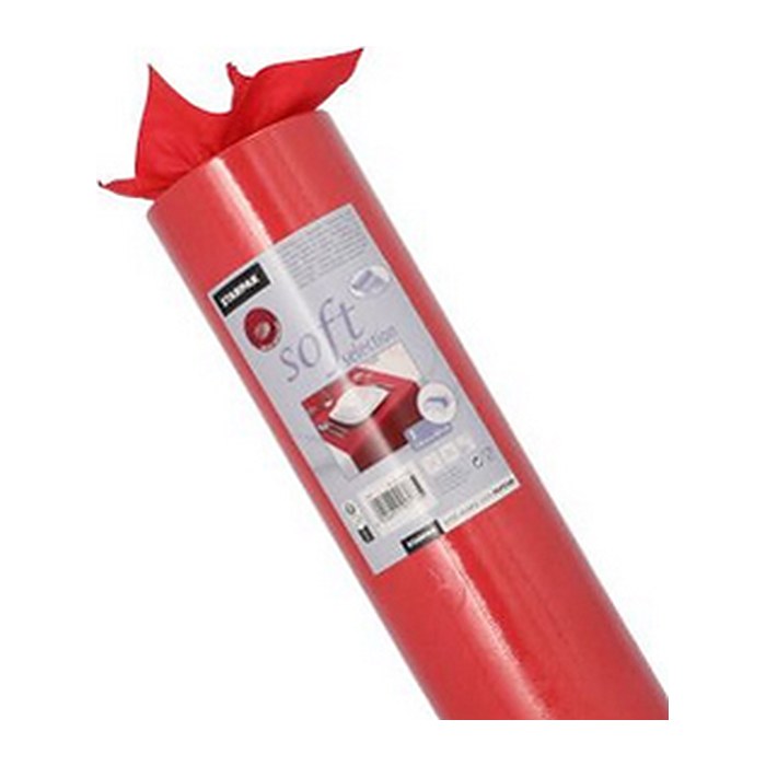 STARPAK Tischläufer soft selection rot 40,0 cm x 24,0 m, 1 Rolle