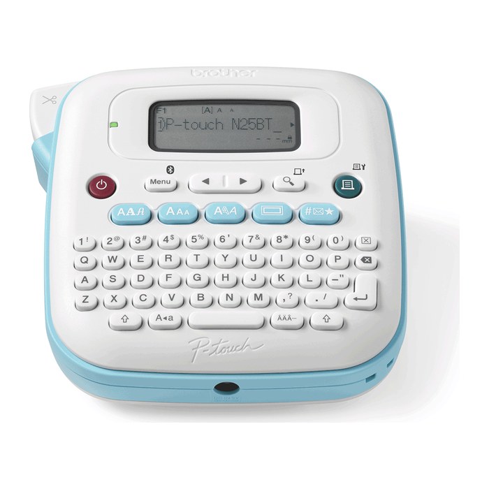 brother P-touch PT-N25BT Beschriftungsgerät blau, weiß