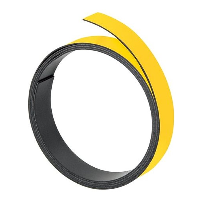 FRANKEN Magnetband gelb 2,0 cm x 1,0 m, 1 St.