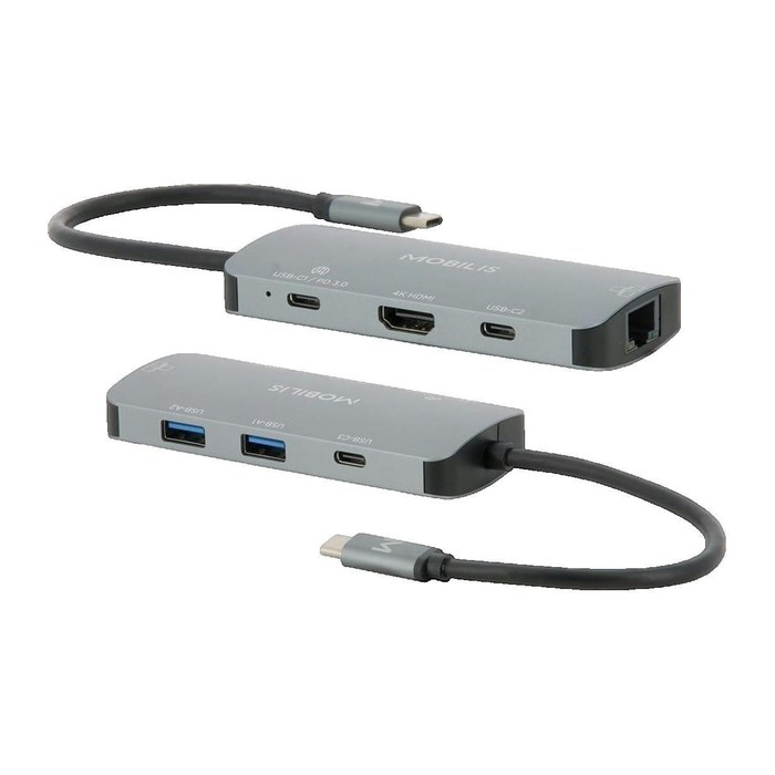 Mobilis USB-C Docking Station 7 in 1 100 W Max