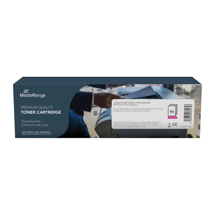 MediaRange Toner HP für W2413A/216A, 850 Seiten, Magenta