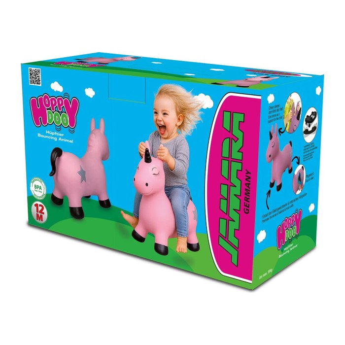 Jamara Hüpftier Einhorn pink 1+