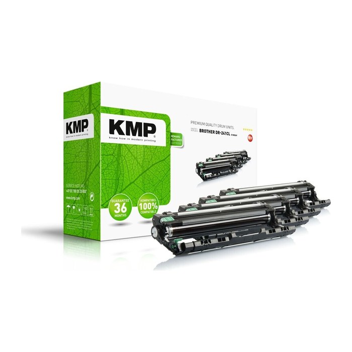 KMP B-DR26V schwarz, cyan, magenta, gelb Trommel kompatibel zu brother DR-241CL