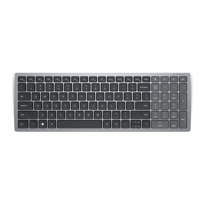 DELL Multi-Device KB740 Tastatur kabellos titangrau