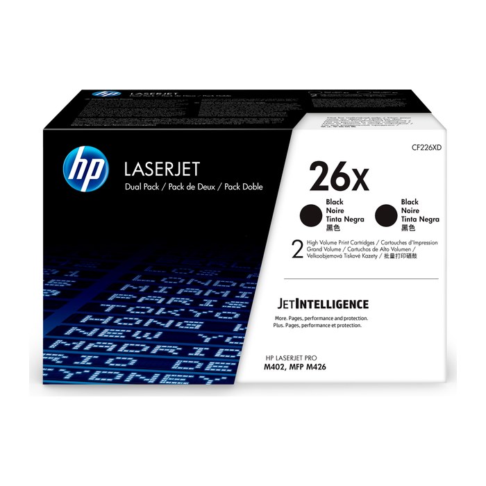 HP 26X (CF226XD) schwarz Tonerkartuschen, 2er-Set