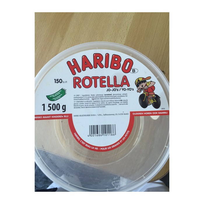HARIBO Lakritz 150 St./1,5 kg, 1 St.