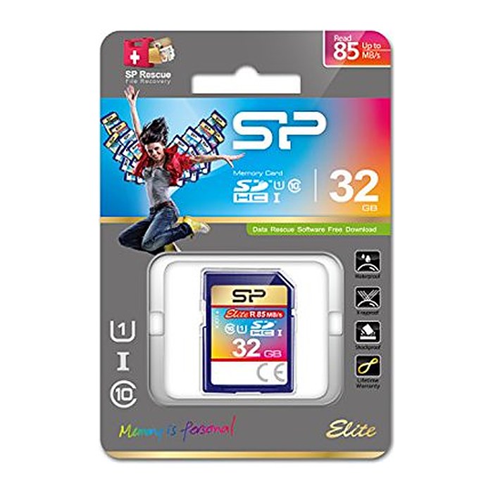 Silicon Power SD-Card 32GB UHS-1 Elite CL.10