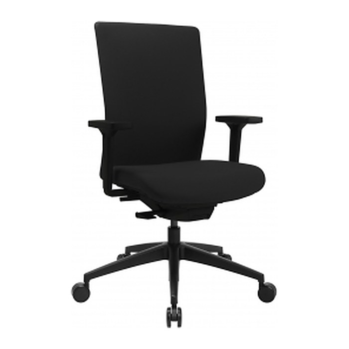 Topstar Bürostuhl Sitness AirWork G, PA40OMT0MT0 Stoff schwarz, Gestell schwarz