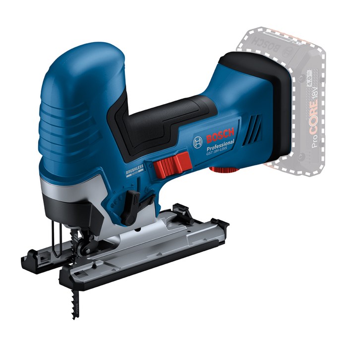 BOSCH Professional GST 18V-125 S Akku-Stichsäge Set 18,0 V, ohne Akku
