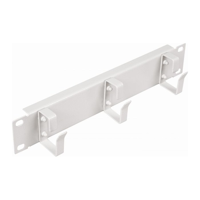 Equip 10" Kabelmanagement 3xMetallringe 1U RAL7035