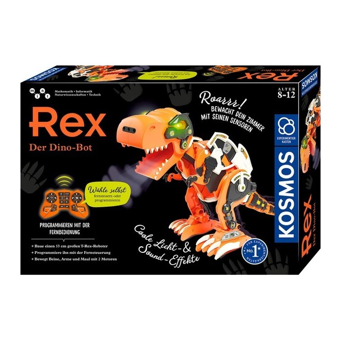 KOSMOS Experimentierkasten Rex - Der Dino-Bot orange