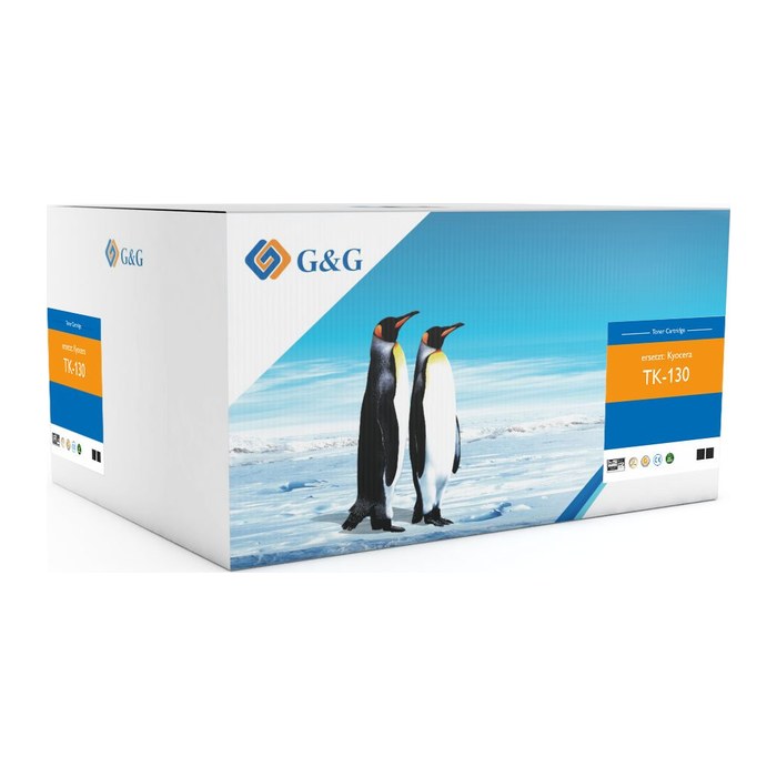 G&G Toner ersetzen Kyocera TK-130/ 1T02HS0EU0 2 Stück