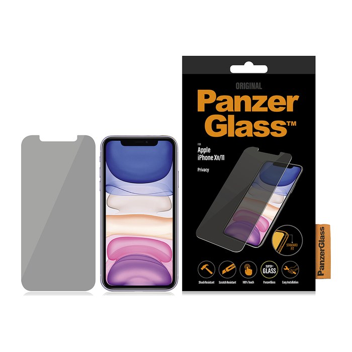 PanzerGlass™ Display-Blickschutzglas für Apple iPhone 11, iPhone XR