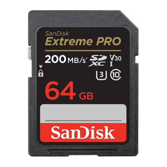 SanDisk Speicherkarte SDXC-Card Extreme PRO, 64 GB, 1 St.