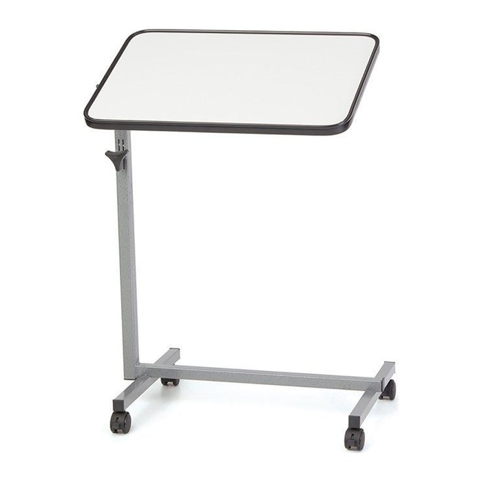 RUSSKA Basic Beistelltisch rechteckig abgerundet Holz weiß 60,0 x 40,0 x 70,0 - 105,0 cm, 1 St.