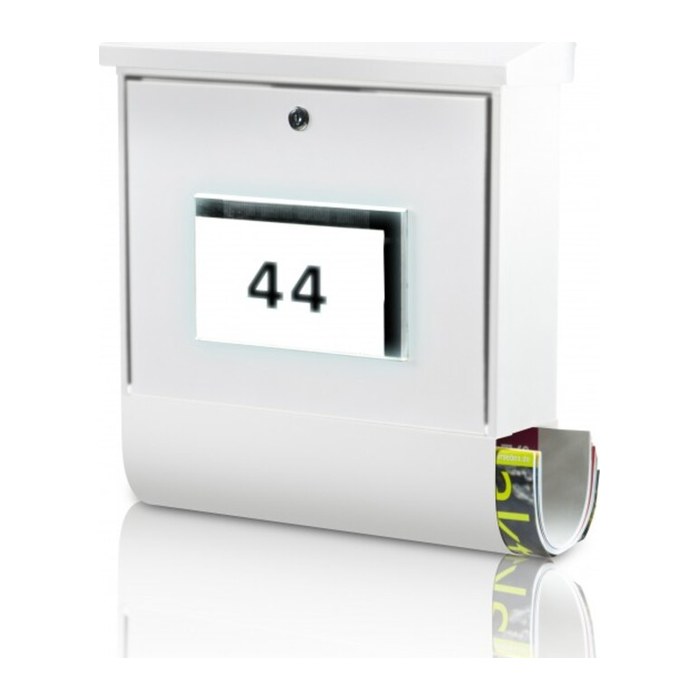 BURG WÄCHTER Briefkasten Malaga 75320 weiß