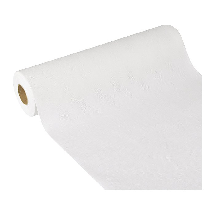 STARPAK Tischläufer soft selection plus weiß 40,0 cm x 24,0 m, 1 Rolle