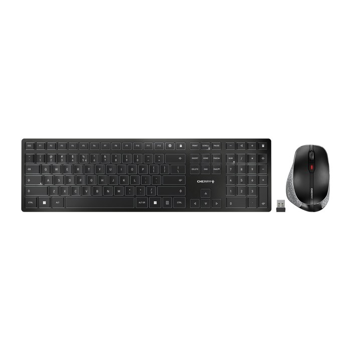 CHERRY TAS Desktop-Set DW 9500 SLIM Wireless BE-Layout sw