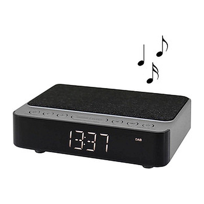 soundmaster UR250SW Radiowecker schwarz