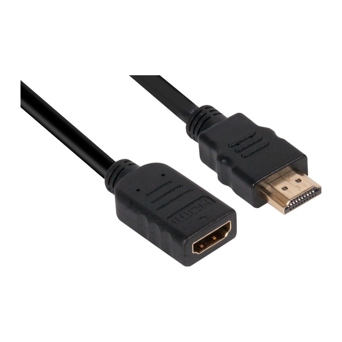 Club3D HDMI-Kabel 2.0 UHD-Verlängerungskabel 3 Meter St/Bu retail