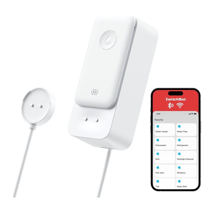 SwitchBot WLAN Wassermelder - mit Sensorkabel