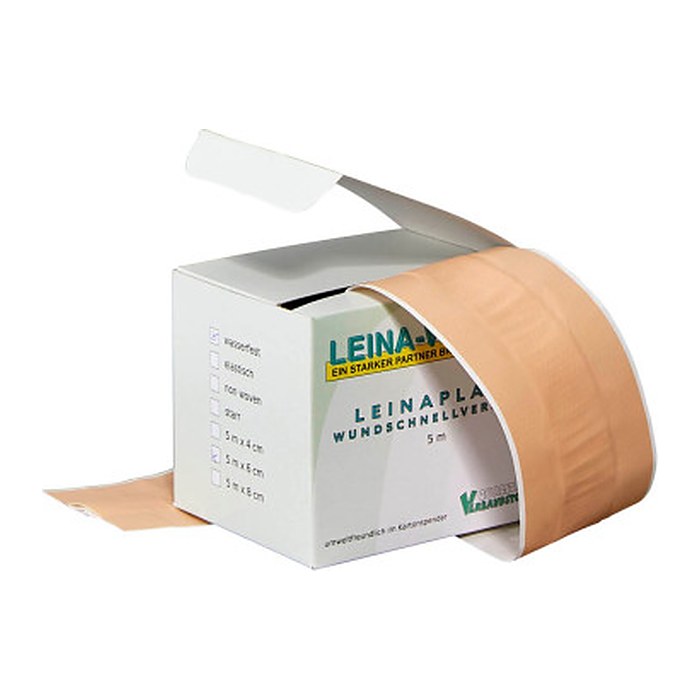 LEINA-WERKE Pflaster REF 70104 beige 6,0 cm x 5,0 m, 1 St.