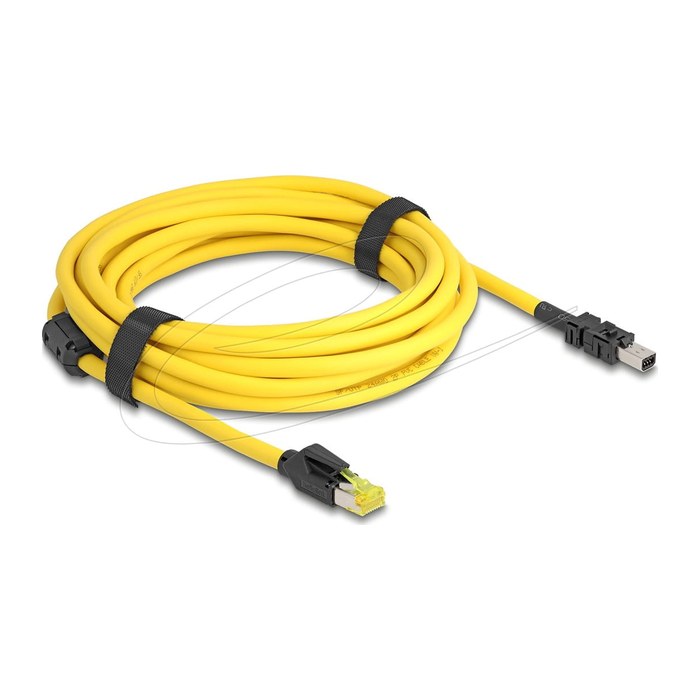 DELOCK Kabel RJ45 Stecker Cat.6 zu Mini I/O8 Pin D-Form Typ2