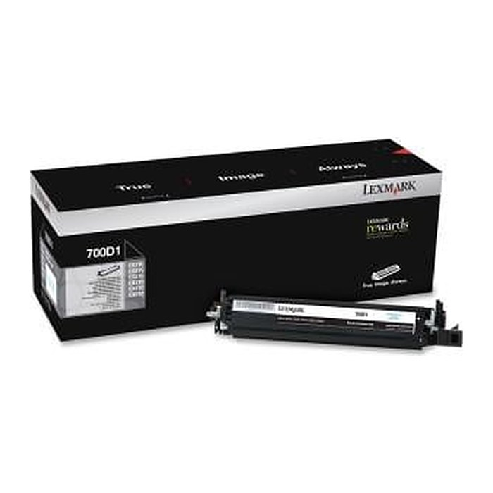 Lexmark 70C0D10 schwarz Entwicklereinheit, 1 St.