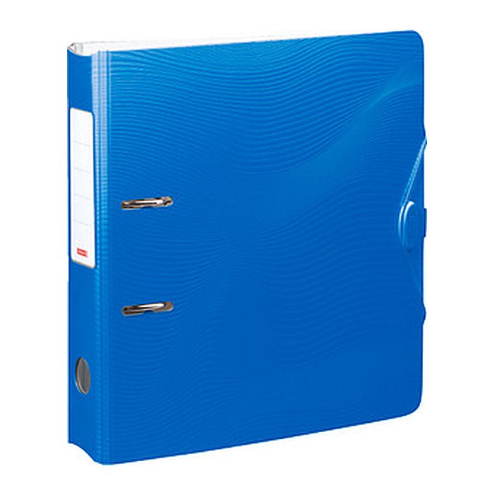 BRUNNEN WAVE Ordner azur Kunststoff 7,0 cm DIN A4, 1 St.