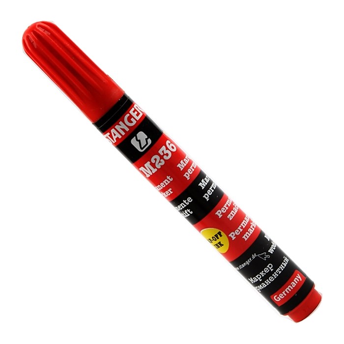 STANGER BestMark M236 Permanentmarker rot 1,0 - 4,0 mm, 1 St.