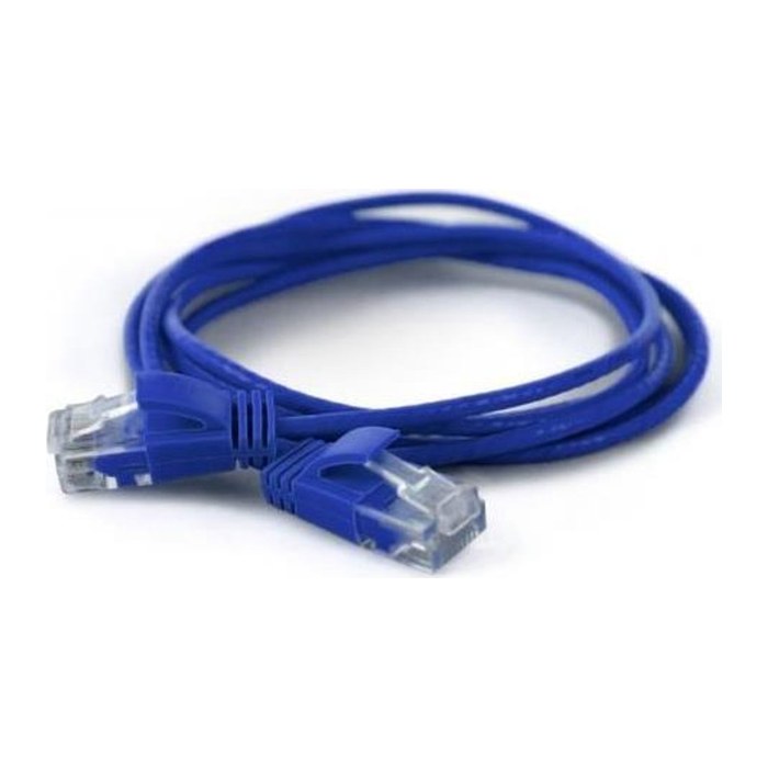Wantec Patchkabel UTP CAT6a d=2,8mm 1,50m blau