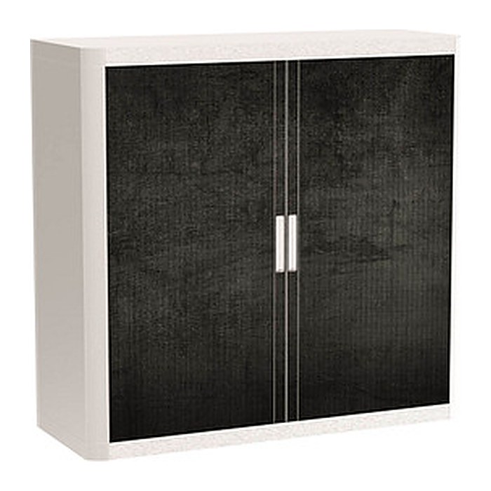 PAPERFLOW easyOffice Industrial Rollladenschrank 61732 2 Fachböden 110,0 x 41,5 x 104,0 cm