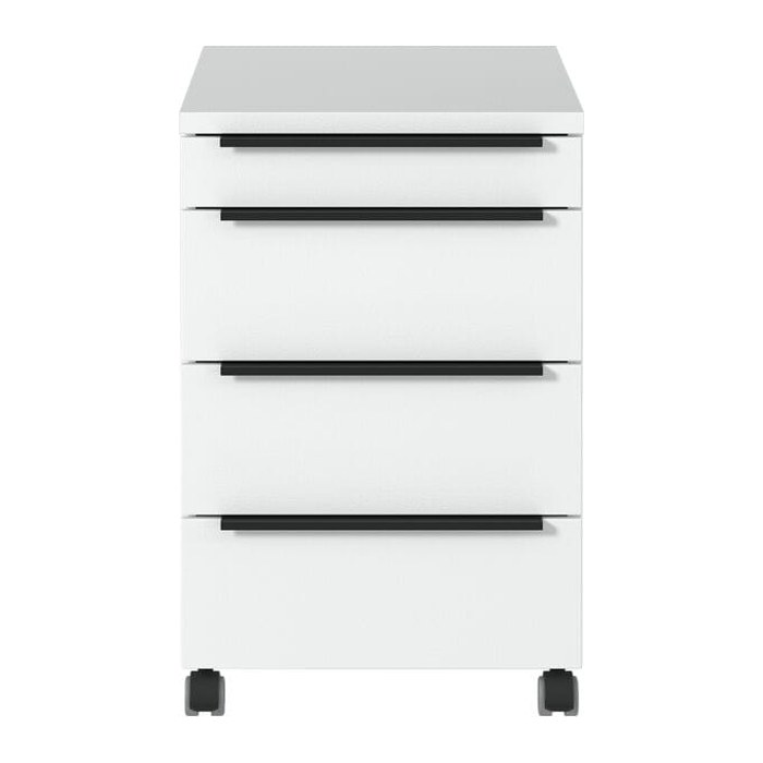 GERMANIA 4377 Rollcontainer grafit 4 Auszüge 42,0 x 60,0 x 63,0 cm