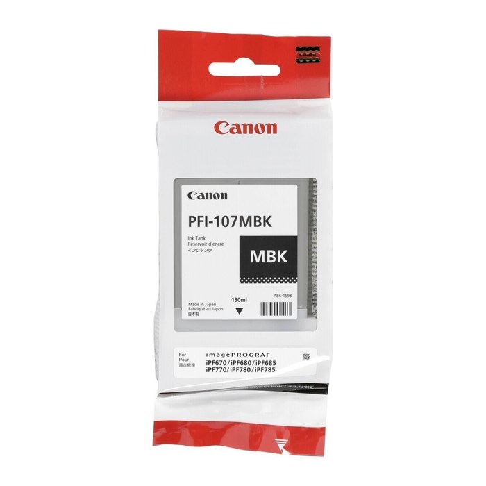 Canon PFI-107 MBK mattschwarz Druckerpatrone