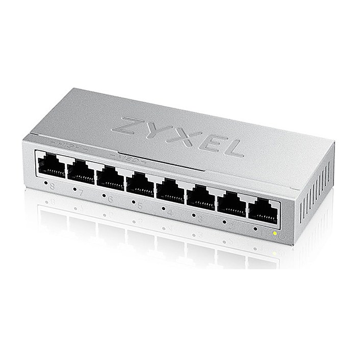 Zyxel GS-108B V5 8-Port Desktop Gigab. Ethernet Metal Switch