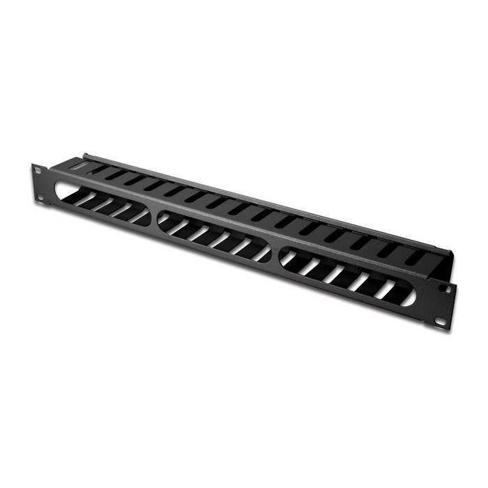 Equip 19" Kabelmanagement RW abnehm. Stahl 1U RAL9005