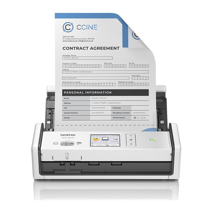 Scanner Brother ADS-1800W Duplex-Dokumentenscanner