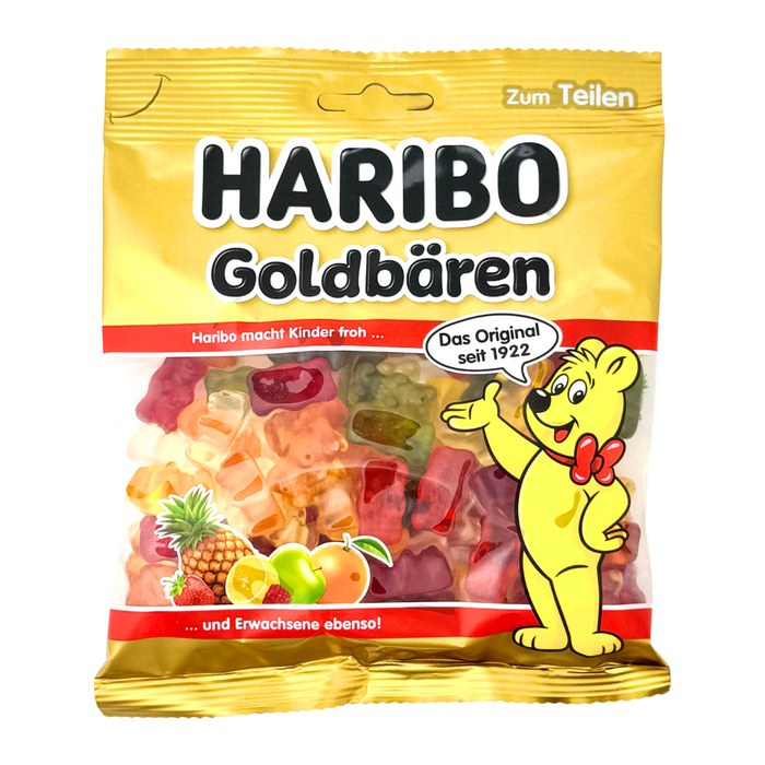 HARIBO Goldbären Fruchtgummi 175,0 g, 1 Pack