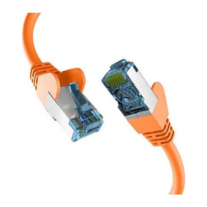 EFB RJ45 Patchkabel mit Cat7 Rohkabel 1.00m orange