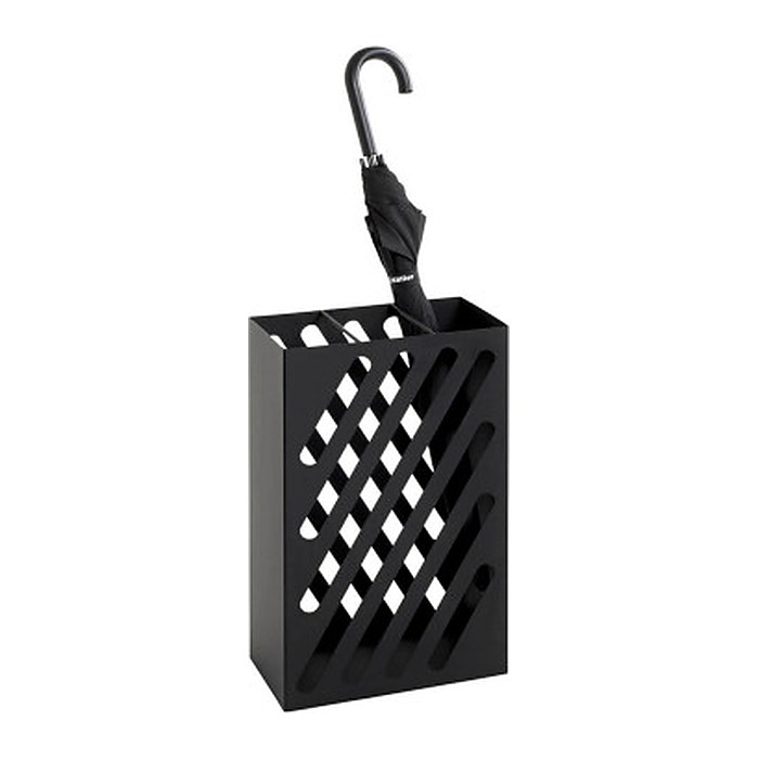 HAKU Möbel Schirmständer 22579 schwarz, Stahl