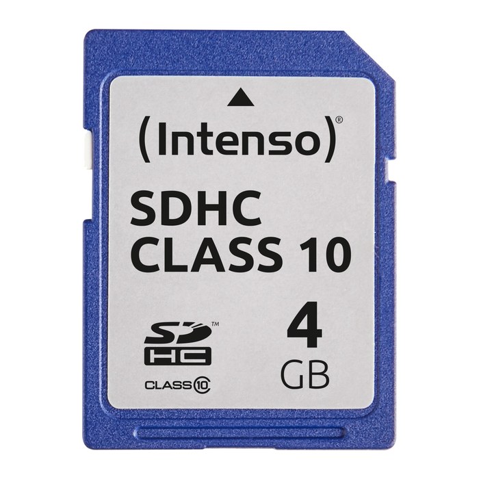 Intenso Speicherkarte SDHC-Card Class 10, 4 GB, 1 St.