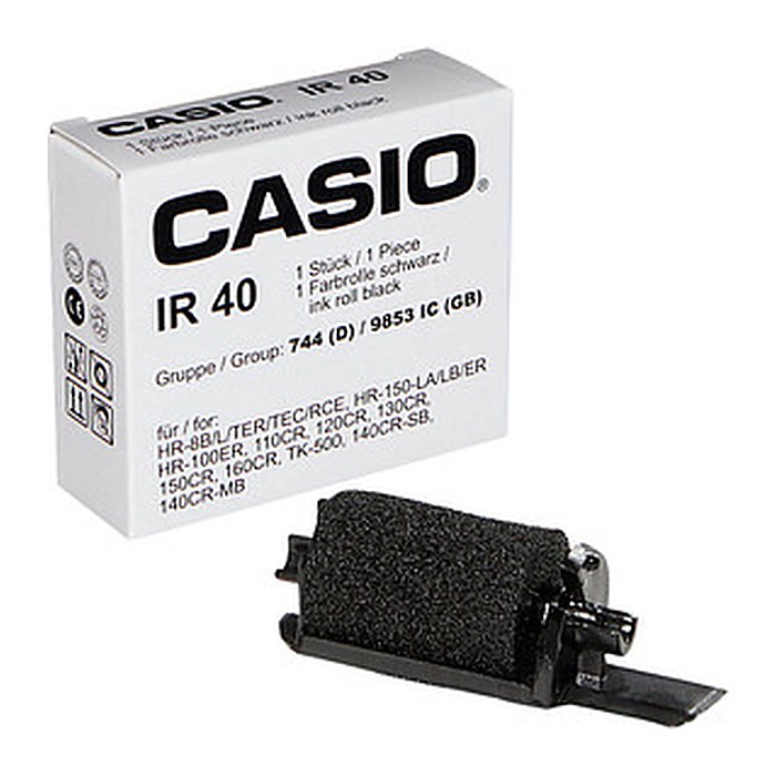 CASIO IR-40-2 (Gruppe 744) schwarz Farbrolle