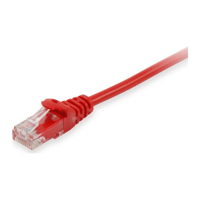 Equip Patchkabel Cat6A U/UTP 2xRJ45 2.00m rot LSZH Polybeutel