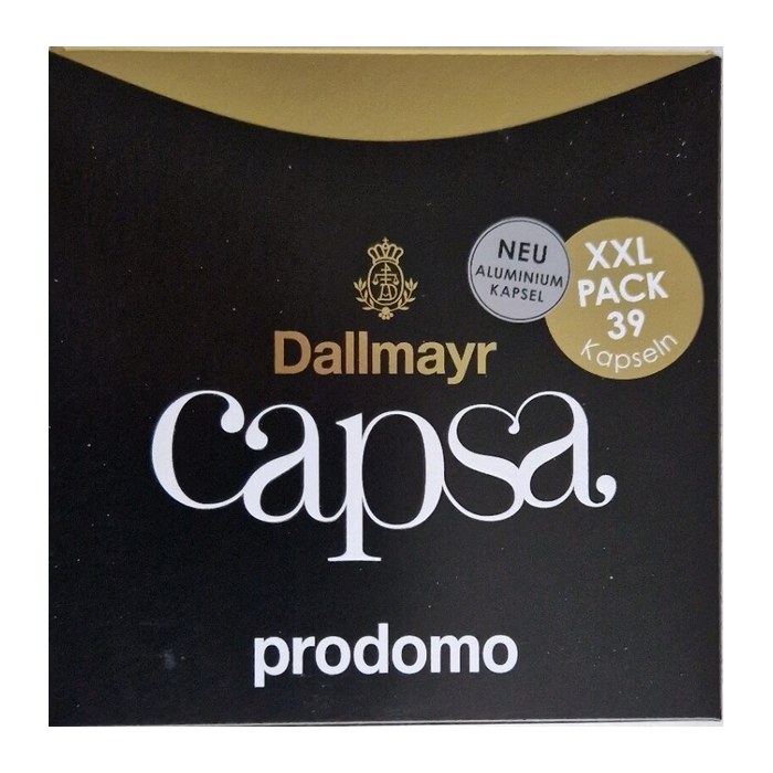 Dallmayr Capsa Prodomo Kaffeekapseln, Arabicabohnen 39 St.