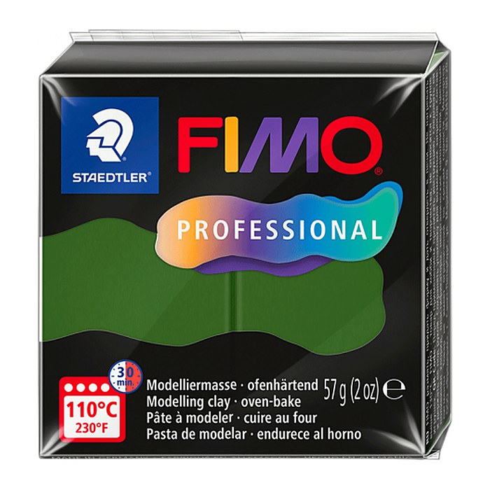 FIMO Mod.masse Fimo prof 57g blattgrün