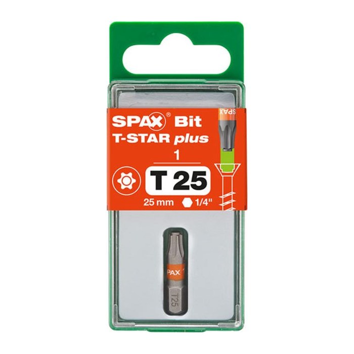 SPAX® Bit T25 T-STAR Plus, 1 St.
