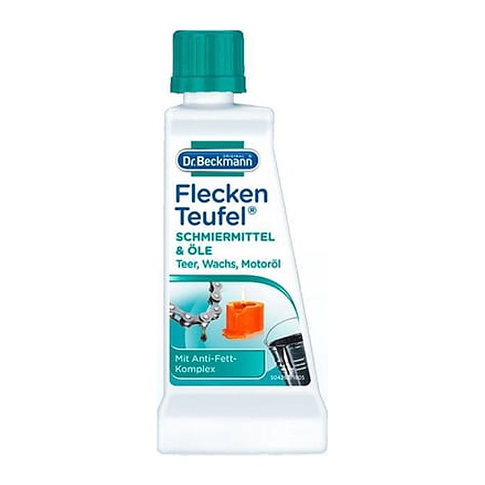 Dr.Beckmann FLECKENTEUFEL SCHMIERMITTEL & ÖLE Fleckenentferner flüssig, 50,0 ml